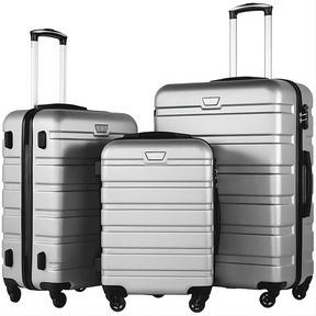 Kit 3 Malas de Viagem (P,M,G) com trava TSA